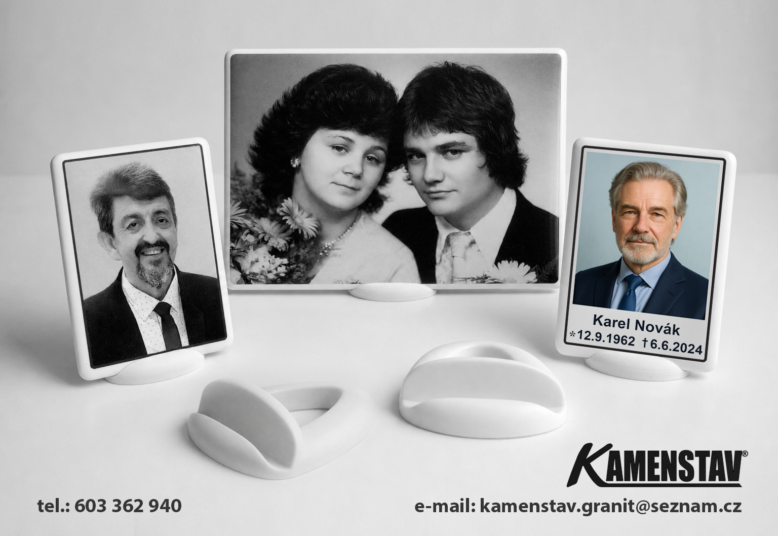 Porcelánová fotokeramika KAMENSTAV Porcelánová fotokeramika KAMENSTAV